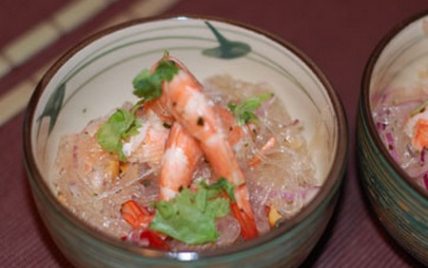 Recette Salade Thai De Vermicelles Aux Crevettes 750g