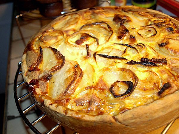 Recette Tarte Franc Comtoise A La Cancoillotte En Video