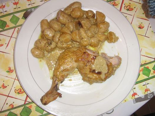 Recette Poulet Sauce Epicee Maison Et Ses Pommes De Terre 750g