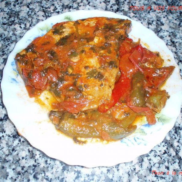 Poisson traditionnel à la marocaine-image