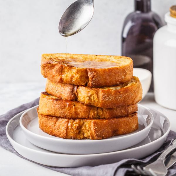 Pain perdu au lait de coco - 5 ingredients 15 minutes