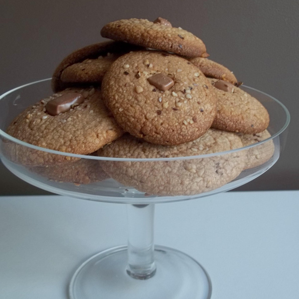 Recette Cookies Pralinoise Et Noisettes Torrefiees 750g
