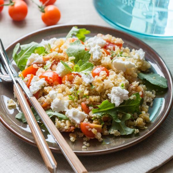 Recette Salade De Quinoa Et Lentilles Corail 750g