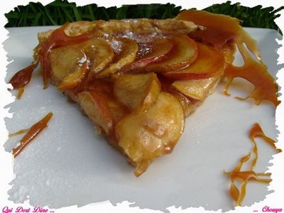 Recette Tarte Aux Pommes Coings Et Caramel En Video