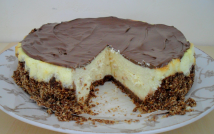 Recette Cheese Cake Aux Petits Lu Et Glacage Nutella 750g