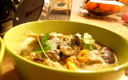 Porc Au Curry Vert