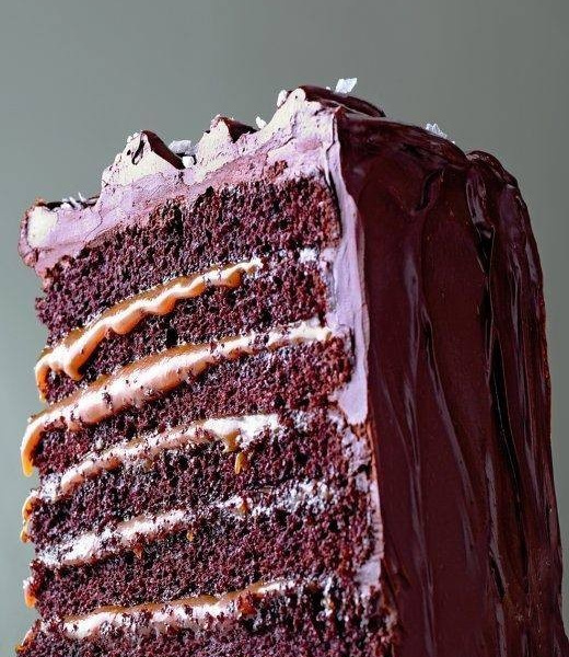 Recette Layer Cake Au Chocolat Et Caramel En Video