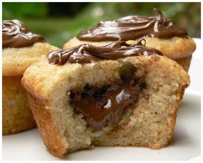 Recette Muffins Banane Cœur Nutella En Video