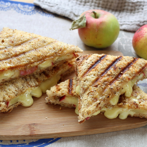 Croque-monsieur pomme et camembert-image