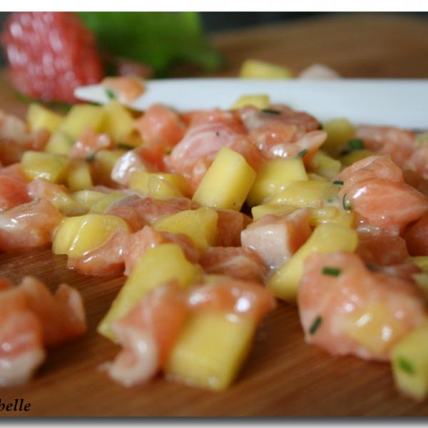 Recette Tartare De Saumon A La Mangue Rapide 750g