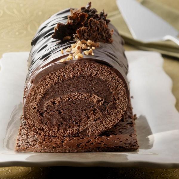 Recette Buche Croustillante Au Chocolat En Video