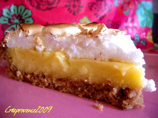 Recette Tarte Americaine Au Citron Meringuee En Video