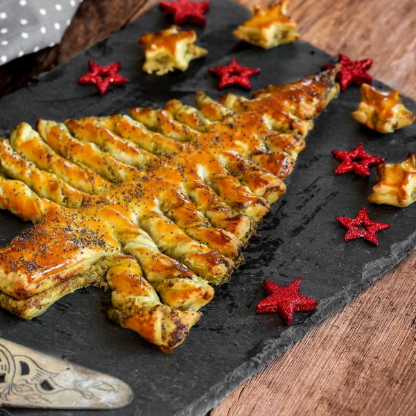 Sapin apéritif, recette toute simple et rapide pour un Noël convivial !