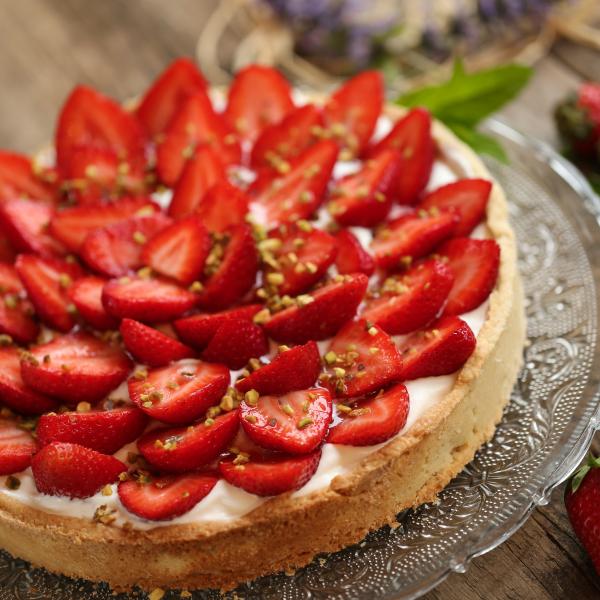Tarte aux fraises sans cuisson - la recette facile et rapide