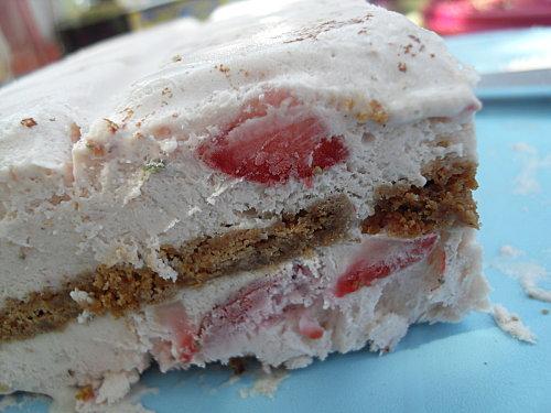 Recette Terrine De Fraises Aux Speculoos Et Mascarpone 750g