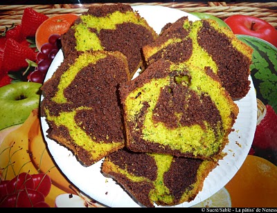 Recette Cake Marbre Chocolat Pistache En Video