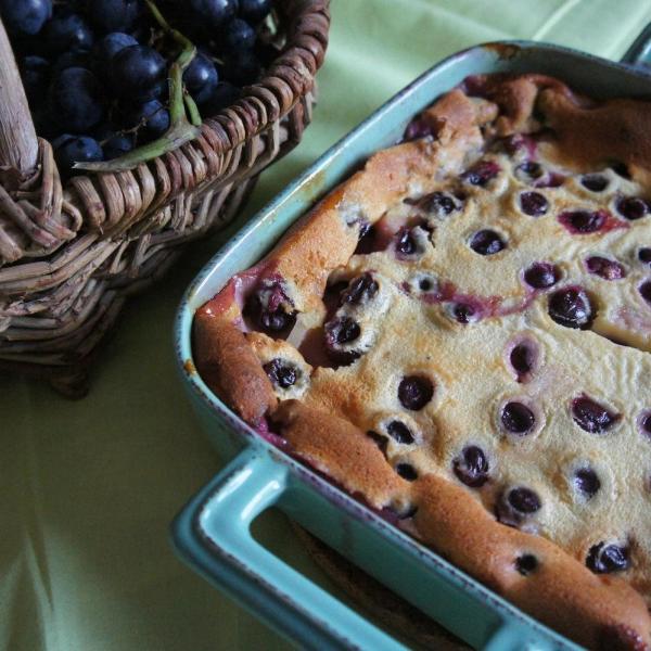 Recette Clafoutis Aux Raisins Frais En Video