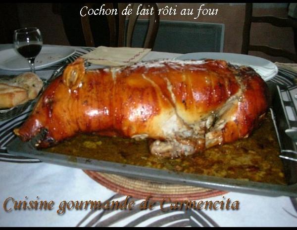 Recette Cochon De Lait Roti Au Four 750g