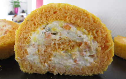 Recette Gateau Roule Aux Carottes 750g Recette Gateau Roule Aux Carottes 750g