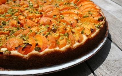 Recette Tarte Sablee Aux Abricots Et Aux Pistaches 750g