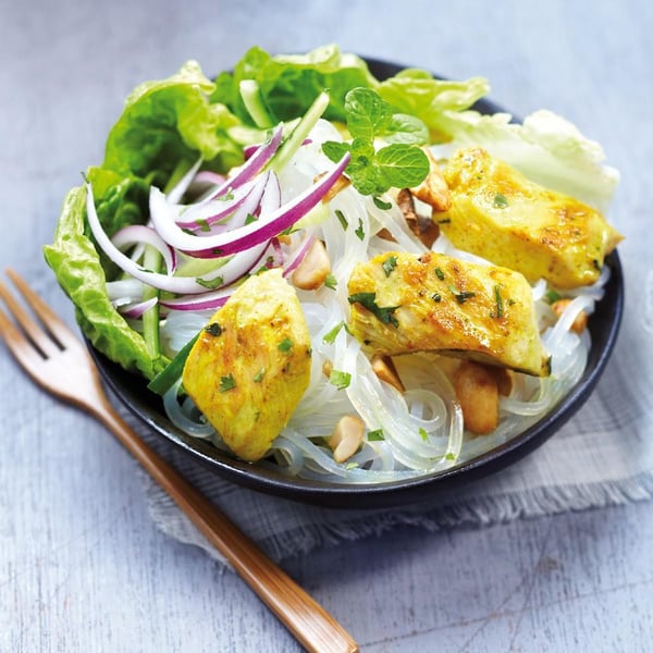 Salade de poulet façon thaï-image