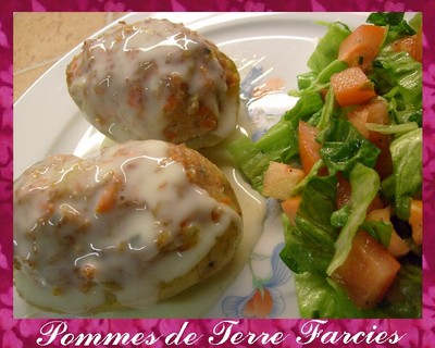 Recette Pommes De Terre Farcies Au Hache 750g