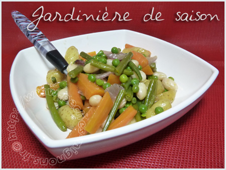 Recette Jardiniere De Saison 750g