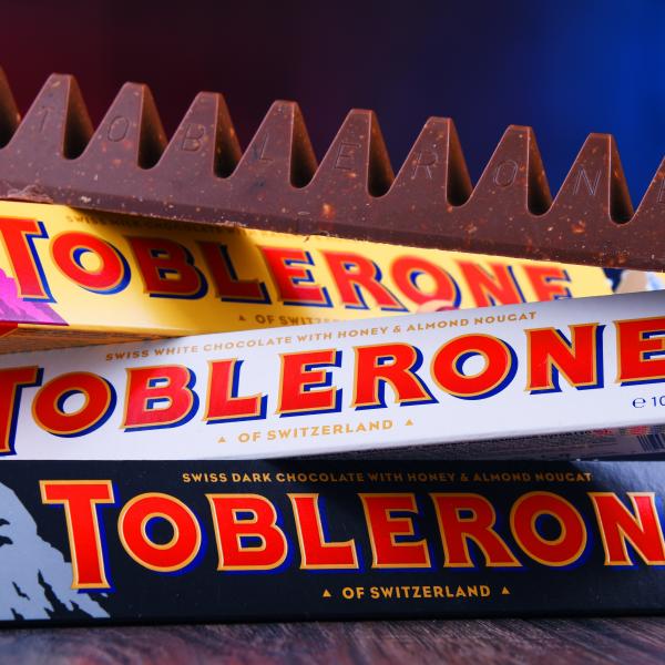 Le rebranding de Toblerone : un cas unique