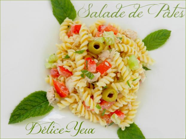 La Salade De Pâtes Thon Et Menthe