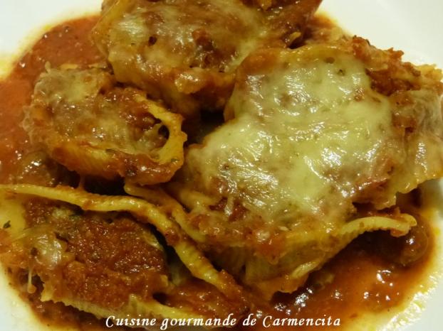 Recette Pate Conchiglioni Napoletani Farcie A La Viande 750g