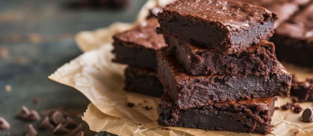 Découvrez cette recette de fondant au chocolat à la texture incroyable qui ne nécessite que du cacao et un fruit de saison !