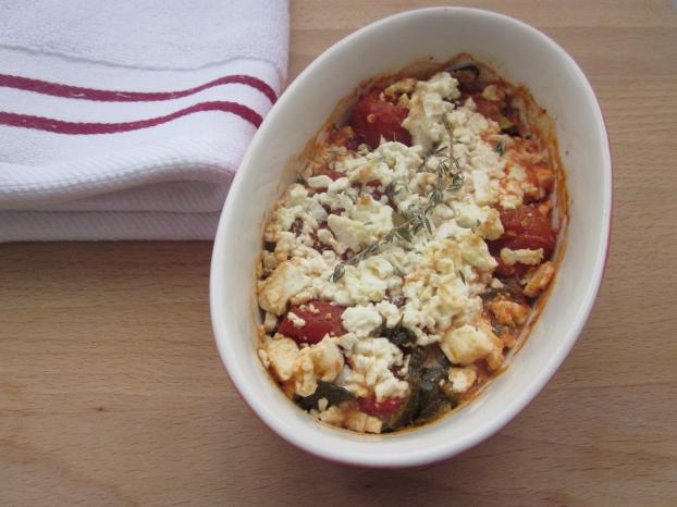 Recette Gratin De Courgettes Tomates Cerises Et Feta 750g