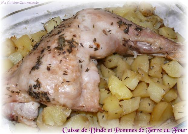 Recette Cuisse De Dinde Et Pommes De Terre Au Four 750g