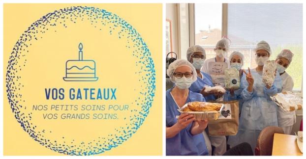 "Vos Gâteaux", une belle initiative pour gâter nos soignants