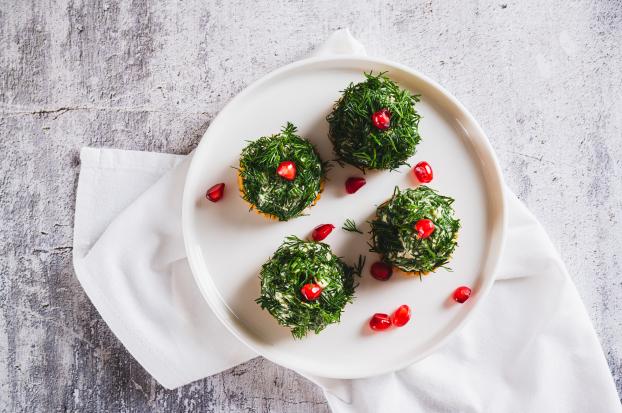 Simplissime mais complètement bluffant : ce sapin en fromage frais va épater vos invités à l’apéro de Noël