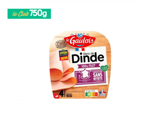 Avec le Club 750g, faites des économies : voici 3 offres pour récupérer de l’argent sur l’achat de blanc de dinde, madeleines, fromage blanc