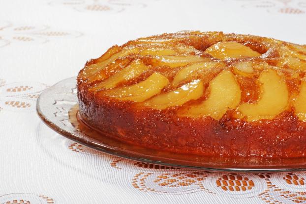 Recette Gateau De Semoule Aux Pommes Caramelisees 750g