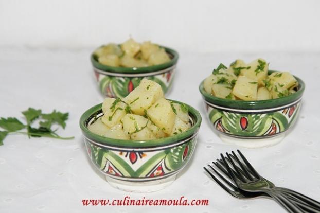 Salade De Pommes De Terre à La Marocaine