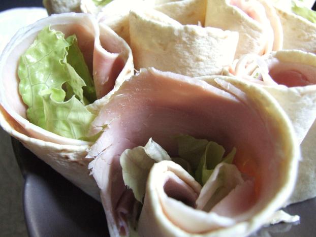 Recette - Wraps au jambon et au St Môret | 750g