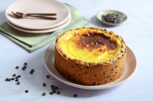 Comment faire un flankie, un dessert qui allie la texture fondante du flan et le croustillant de la pâte à cookies ?