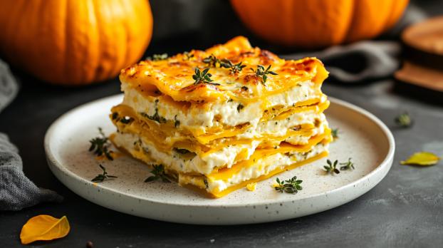 Lasagnes à la citrouille et aux champignons : une recette idéale pour l’automne testée et validée par nos lecteurs !