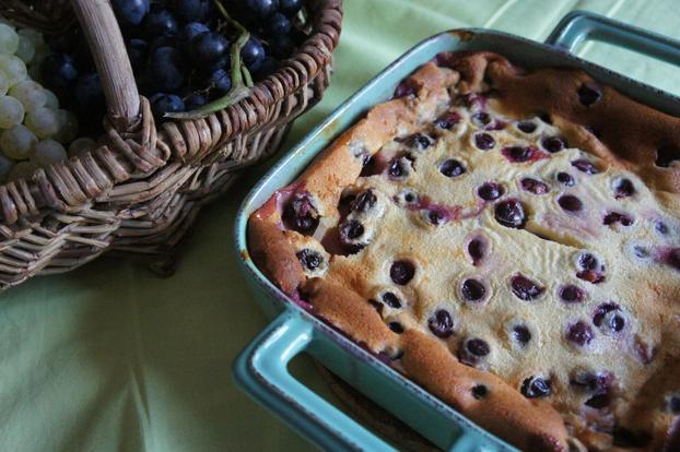 Recette Clafoutis aux raisins frais 750g