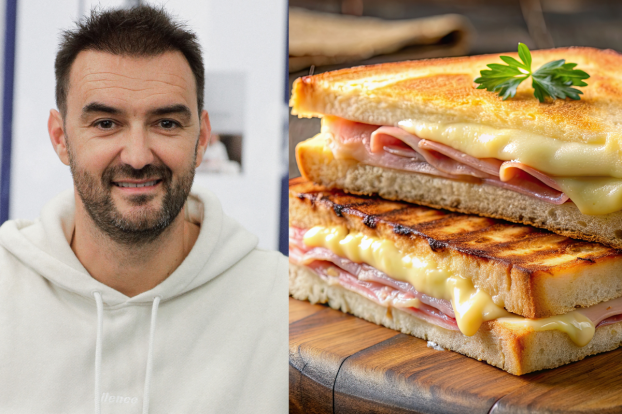 "Pour un croustillant extrême" : Cyril Lignac dévoile sa recette pour faire un délicieux croque monsieur à la poêle !