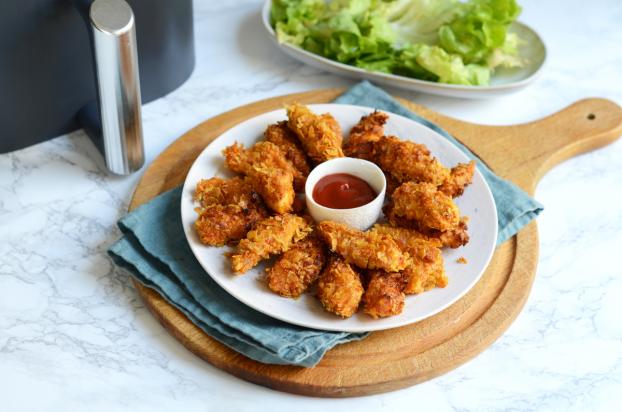 Croustillants et moins gras : notre recette facile pour faire des tenders maison au Air  Fryer