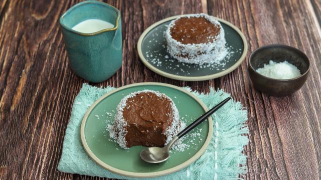 Fondant au chocolat en 2 ingrédients