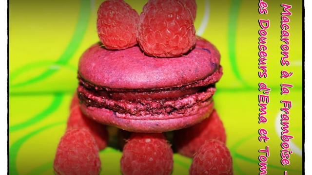 Macarons à la framboise inratables