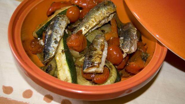 Sardines en tajine