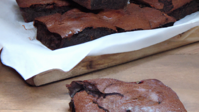 Brownies aux pommes de terre au chocolat noir