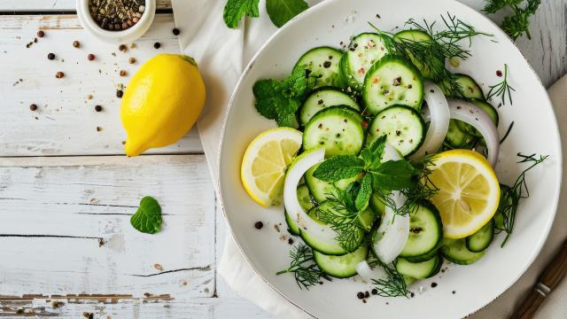 Les 10 meilleures recettes de salades à faire avec du concombre !