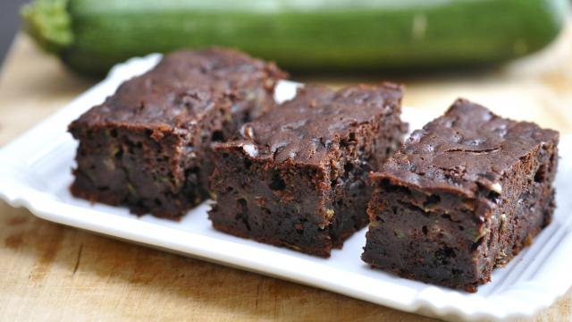 Gâteau chocolat courgette